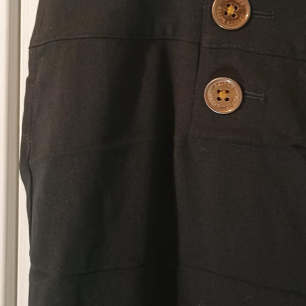 Lauren Ralph Lauren/Sailor Dress Pants/Women 12/Black/High Waist Wide Leg - Picture 4 of 7